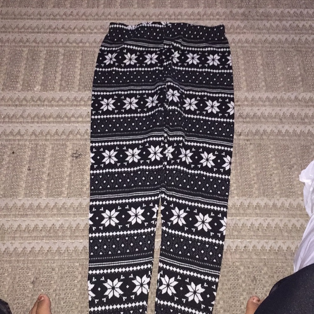 pajama/christmas leggings